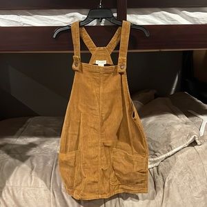 Corduroy Overall Dress